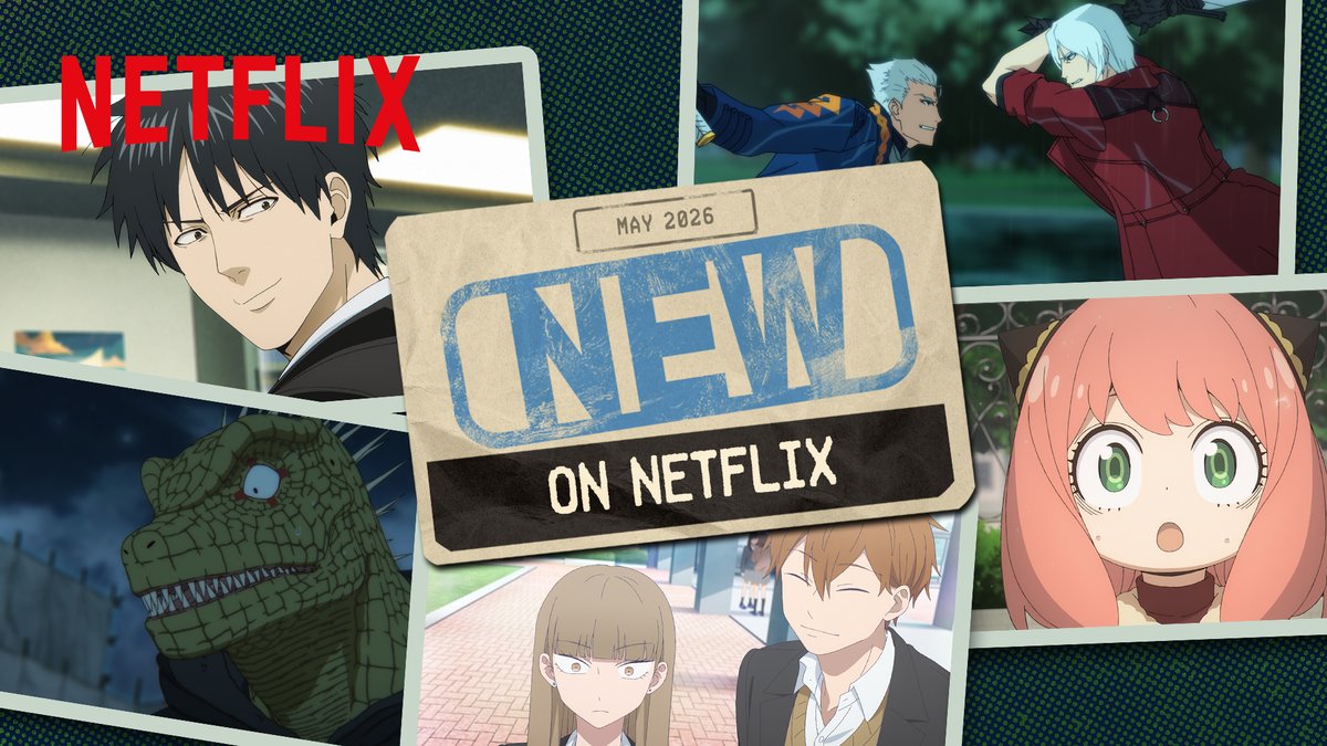 May's here? You know what that means: DEVIL MAY CRY: SEASON 2 😈 In the meantime, why not check these out? 🦎 Dorohedoro Season 2 🌼 Dandelion 🧊 The Ramparts of Ice 🥜 SPY x FAMILY Season 3