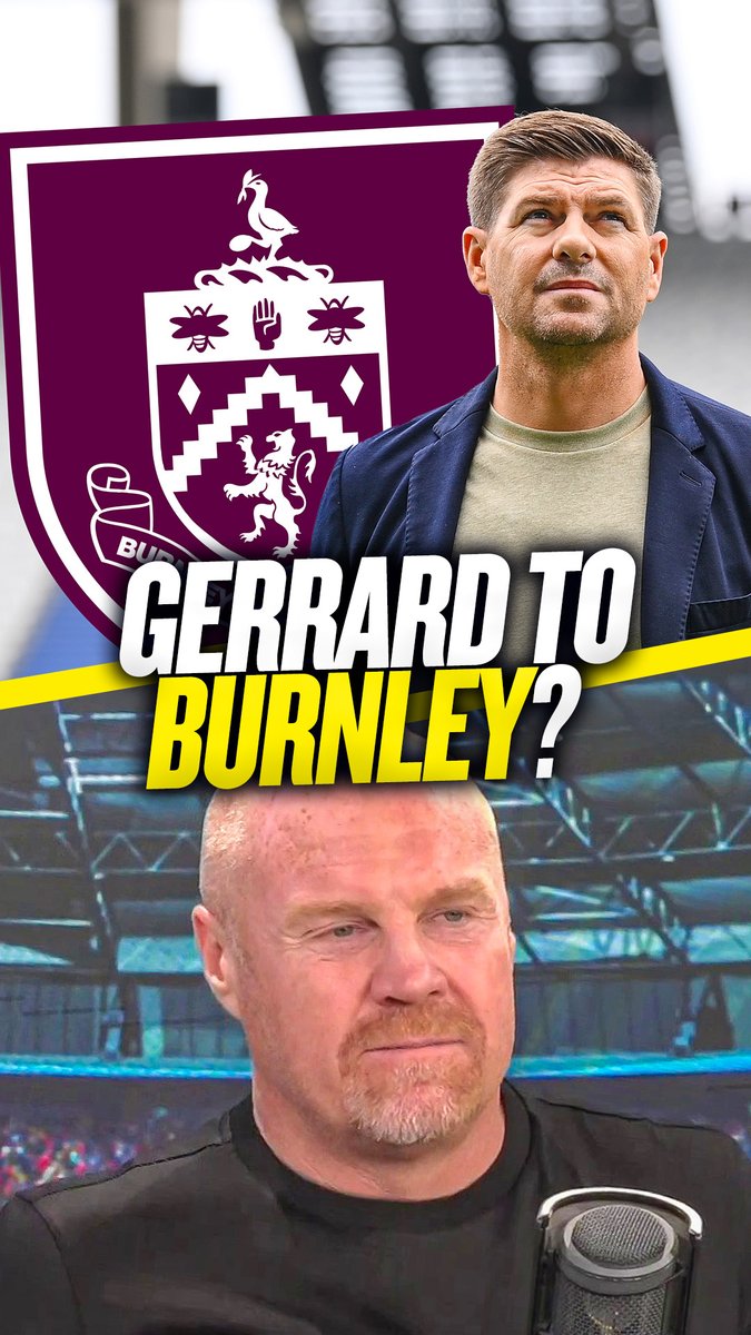 ✅ "Burnley is a good platform!" 💪 "There'll be money available and they might bounce back stronger!" Sean Dyche insists Burnley would be a great job for Steven Gerrard to take! 🟣 #TwitterClarets