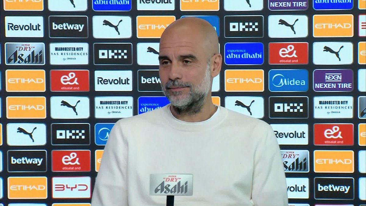 "Nothing changes in these stages you know exactly what you have to do" Pep Guardiola on whether it matters that Arsenal will have two games in hand before Man City play Everton 🔵