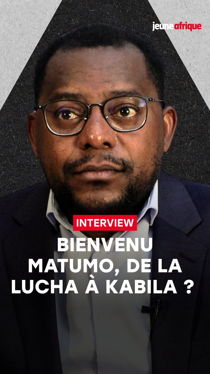 « Je n'ai pas rejoint Kabila. Nous sommes dans une alliance pour mettre fin à la dictature de Félix Tshisekedi » Bienvenu Matumo, figure historique de la Lucha, s'explique sur son alliance avec l'ancien président de RDC Joseph Kabila. Une interview à lire dès demain sur Jeune Afrique