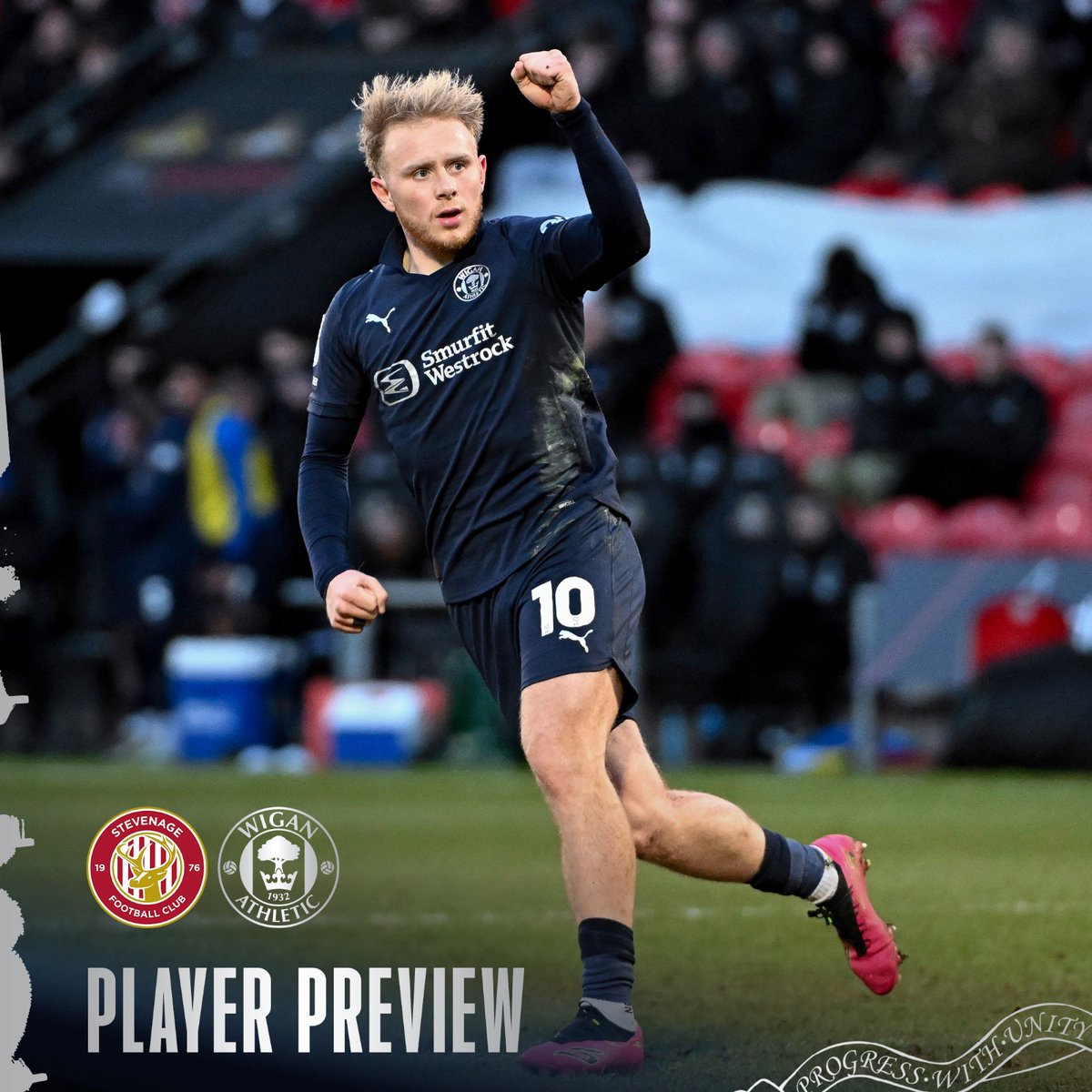 "I have loved every second!" 🥰 Joe Taylor looks ahead to the final game of his loan spell at Stevenage tomorrow! #wafc