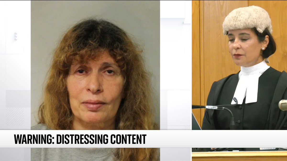 BREAKING: Nancy Pexton has been sentenced to life in prison, with a minimum of 22 years after being found guilty of stabbing her sister Jennifer Abbot to death and then stealing her Rolex in 2025 📺 Sky 501, Virgin 602, Freeview 233 and YouTube