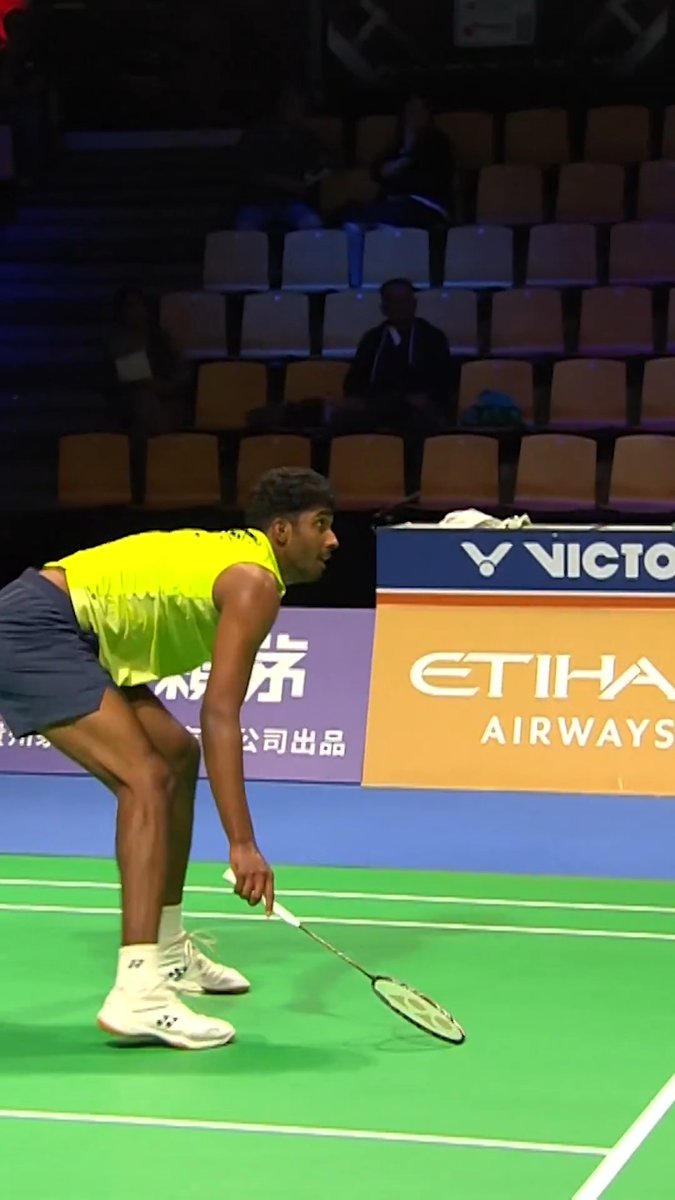 This! 👇🏾 Rallies like this one is why Ayush Shetty is so exciting for Indian badminton. 👌🏾🏸