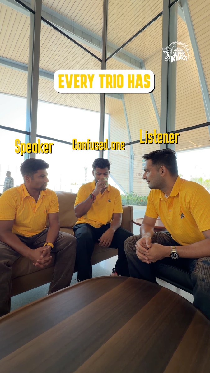 One speaks One listens One mentally in another universe Share this to your squad 👉💛 #WhistlePodu #Yellove