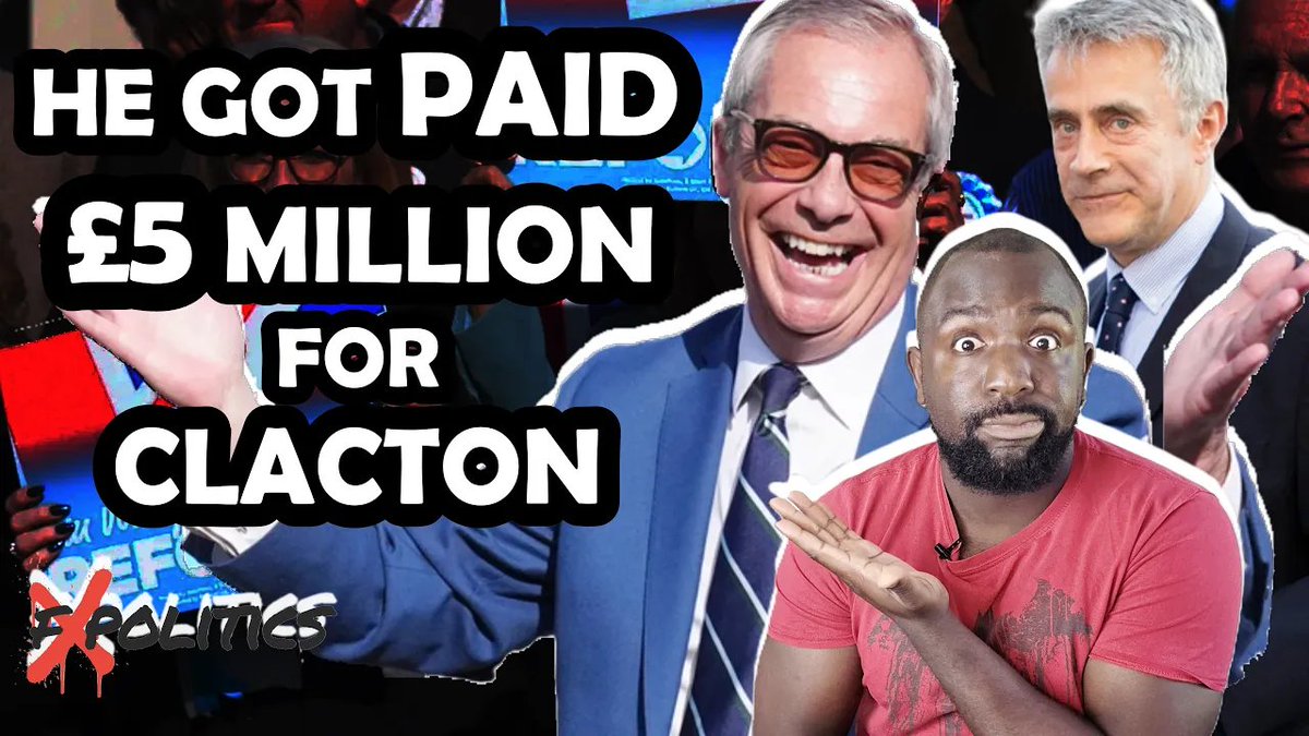 Nigel Farage is being paid to destroy the UK. He said he wasn't going to stand as an MP, but that changed when foreign billionaire Christopher Harborne agreed to pay him £5 million. He is a traitor-for-hire!