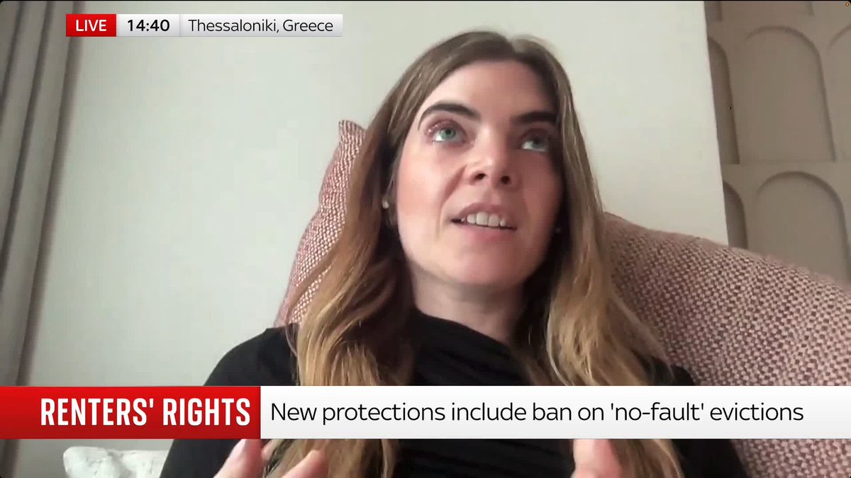 'If the landlord wants the property back for legitimate reasons, then they have to give tenants more notice.' Vicky Spratt, speaks to Sky News, as the new Renters' Rights Act comes into force today. Watch our report on this here: 📺 Sky 501