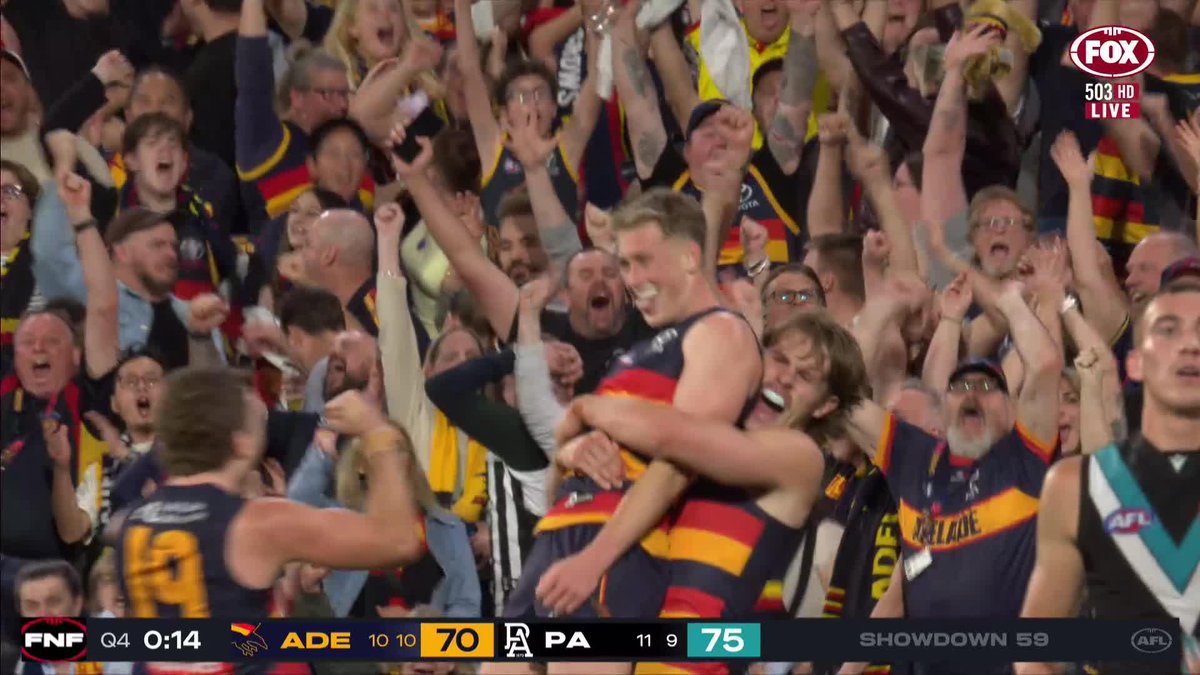 COOK WINS IT FOR THE CROWS 😱 THE MOST BONKERS GAME OF FOOTBALL 🔥 📺 Watch #AFLCrowsPower on Ch.503 or stream on Kayo: ✍️ BLOG 🔢 MATCH CENTRE
