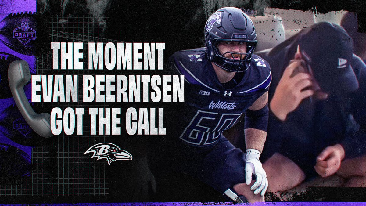 The moment Evan Beerntsen became a Raven: