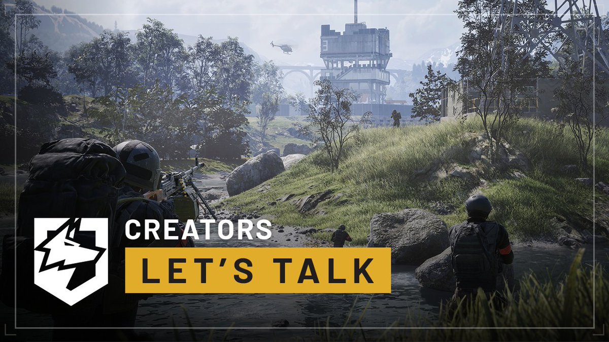 Attention Creators & Streamers. If you cover FPS games with 1K-100K followers, let's talk. Interviews. Podcasts. Behind the scenes. We want to support the most passionate players, regardless of their follower count. Get in touch. 🔗