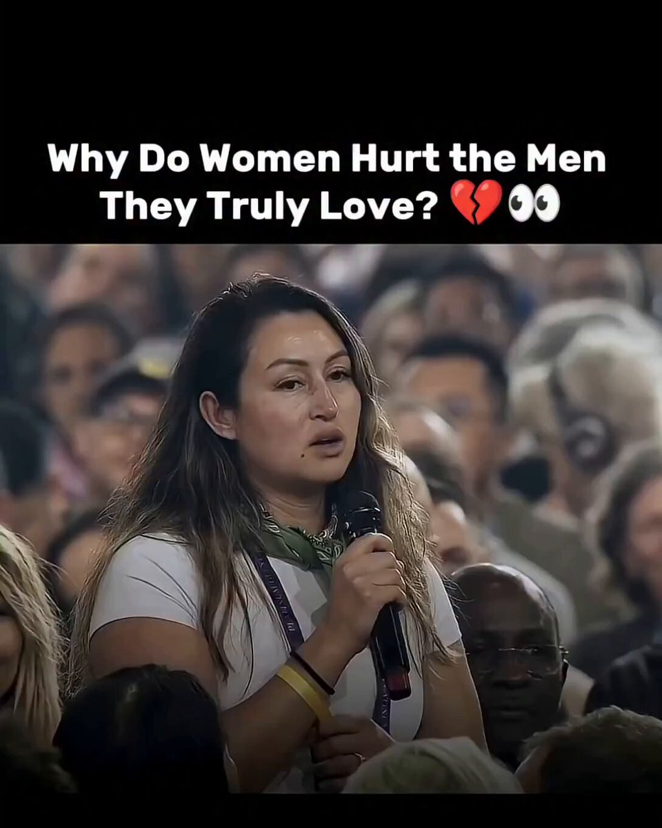 Why do woman hurt the men they truly love ❓