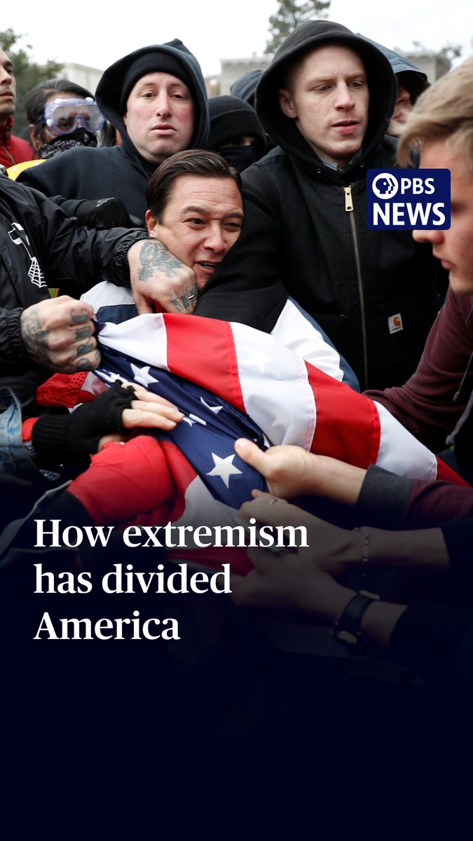 "Do we really want to live like this?" journalist Michael Edison Hayden asks as extremism becomes more prevalent in the U.S. "What has happened to our country since extremism became the dominant strain of politics has been so painful, and it's taking years off of people's lives," he told PBS News' Amna Nawaz. "I just can't imagine that people really want to live like this." Hayden has spent years tracking extremism in America. His new book, "Strange People on the Hill," explores what happened when a far-right group moved its headquarters to a small town in rural West Virginia. Hayden spoke to amna for the latest episode of PBS News' "Settle In," about his book, what it can teach us about politics in the U.S. and the personal toll his work has taken.