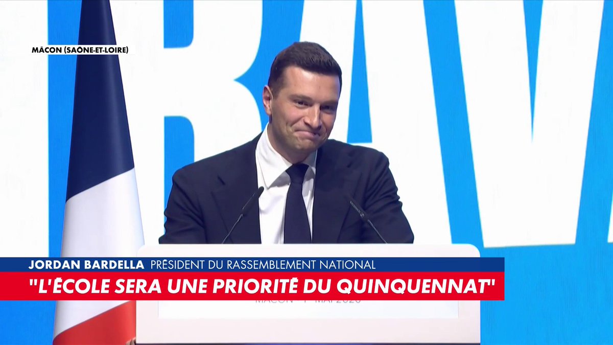 Jordan Bardella : «Avec nous, le vouvoiement du personnel éducatif sera obligatoire» Toute l'info est à retrouver sur