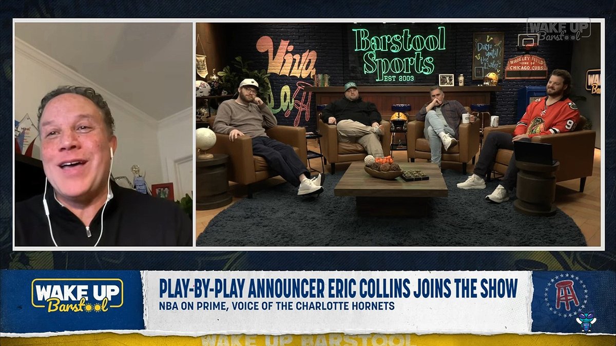 🗣️ Eric Collins: "I actually love games. I've never gotten tired of them. Game day is special to me and always will be. That's one of the reasons why I will always like doing local teams... you get a chance to do 82 games." "You work nationally and you do 15 or 20 games a year... you work local and you're working every other day from October all the way until April. I need that rush, man. I need it for six months. And so that's my big joy spot."