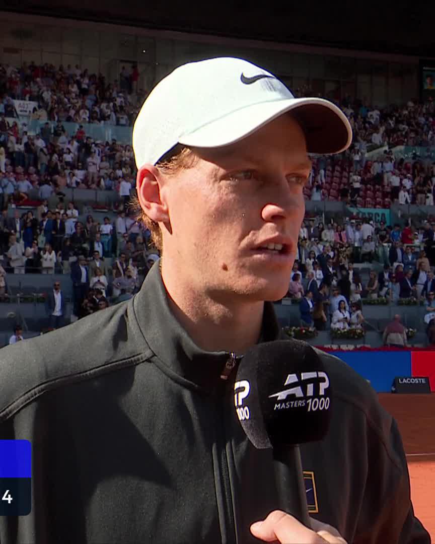 “A very good day in the office” 👏🇮🇹 Jannik Sinner #MMOpen