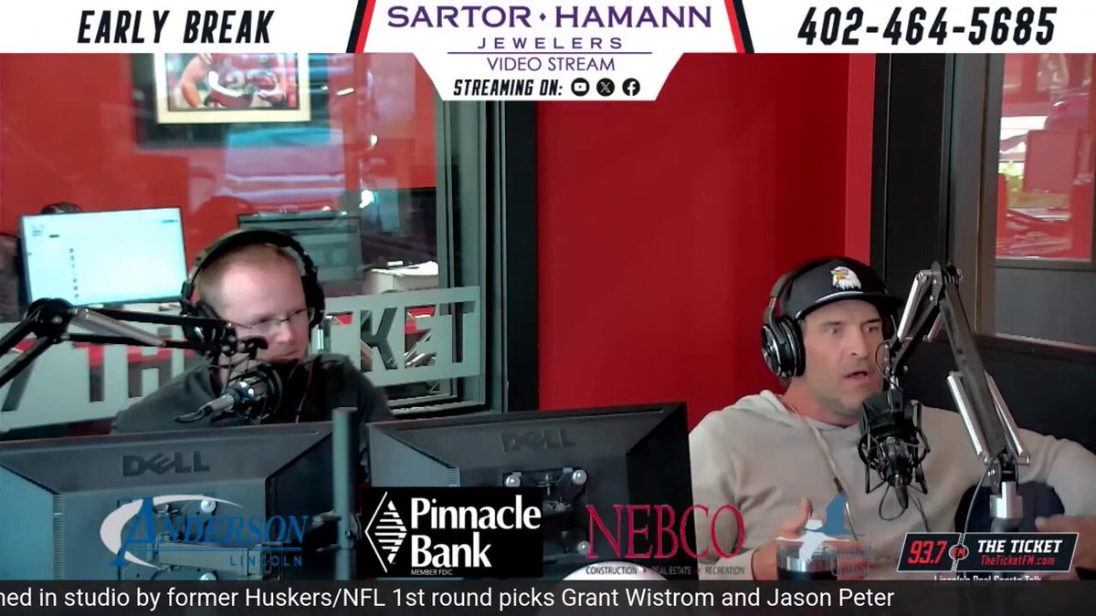 "Hearing (Rhule) talk the other day, he said, 'We were 6-2 and still in the College Football Playoff hunt.' Really? Did you really look at your team and say, 'This is a CFP team,'?" Jason Peter joined Early Break this morning and addressed Nebraska Head Coach, Matt Rhule's, comments earlier this week regarding Nebraska's playoff contention status during the Huskers' 2025 season.