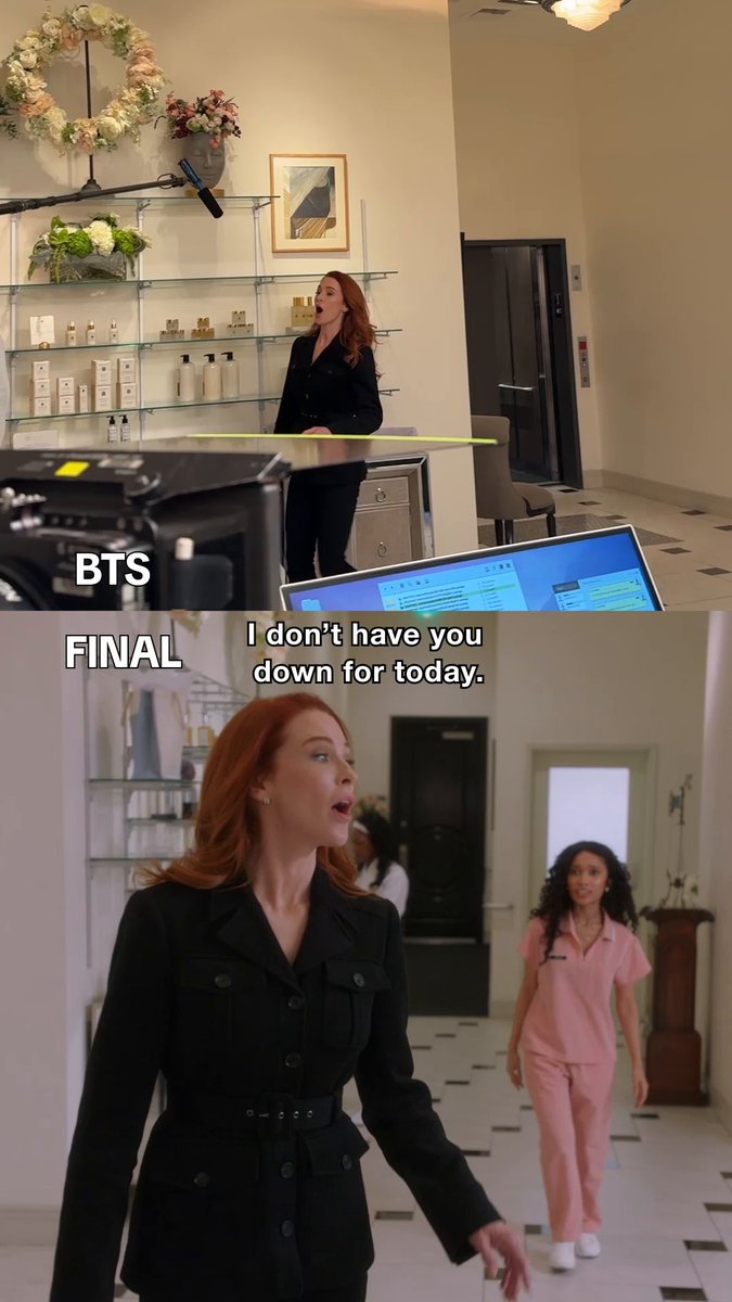 You seem pretty anxious for a girl in a spa 😶‍🌫️ #TheRookie