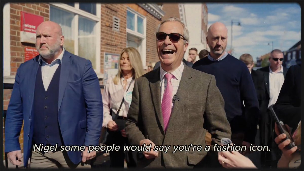 I’ve been called many things in my career, but ‘fashion icon’ is certainly a new one! 😎