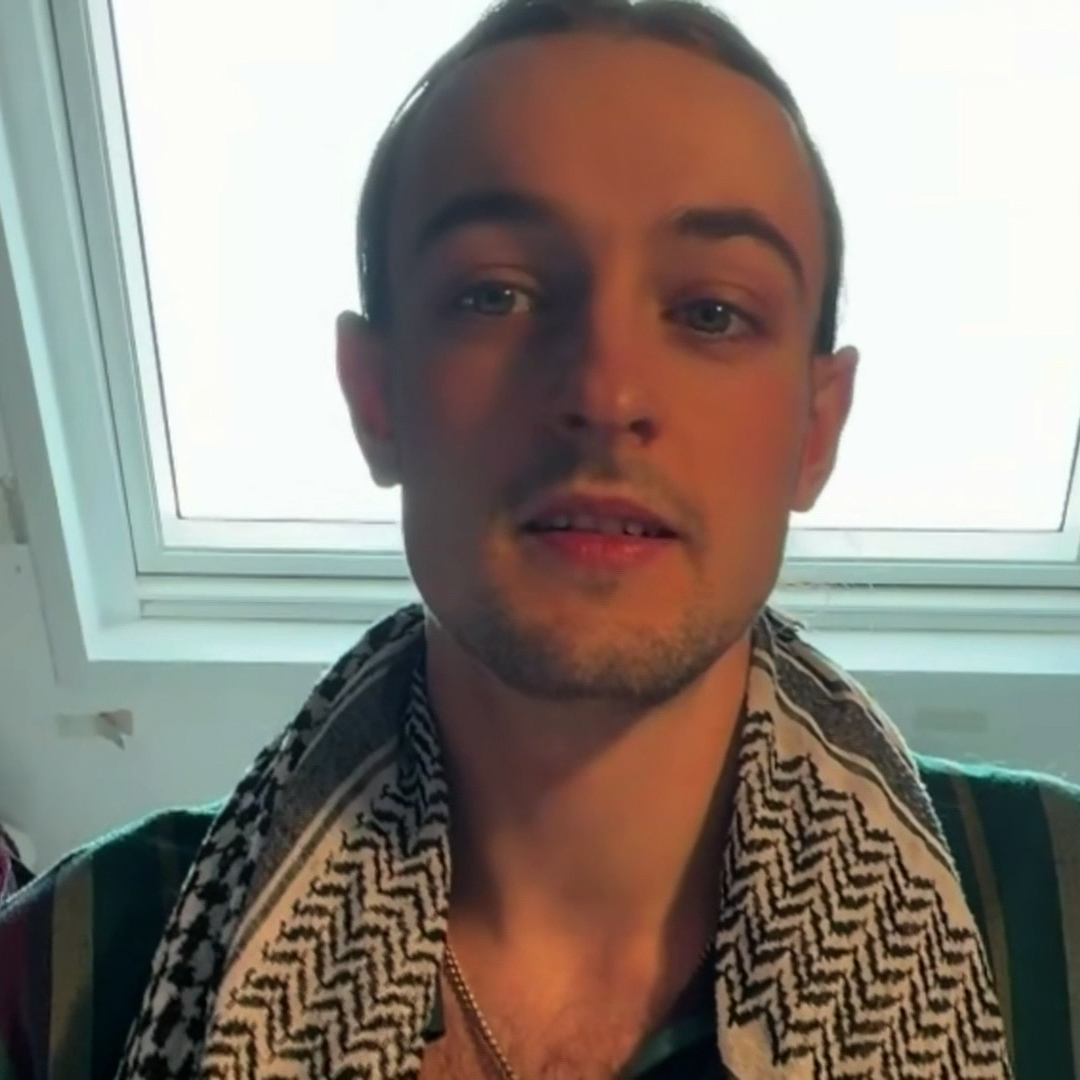 'Are you not willing to look at the evidence?' Tom Swarbrick pushes activist Patrick Thelwell to admit that there's been 'anti-Semitic behaviour' at pro-Palestine marches.