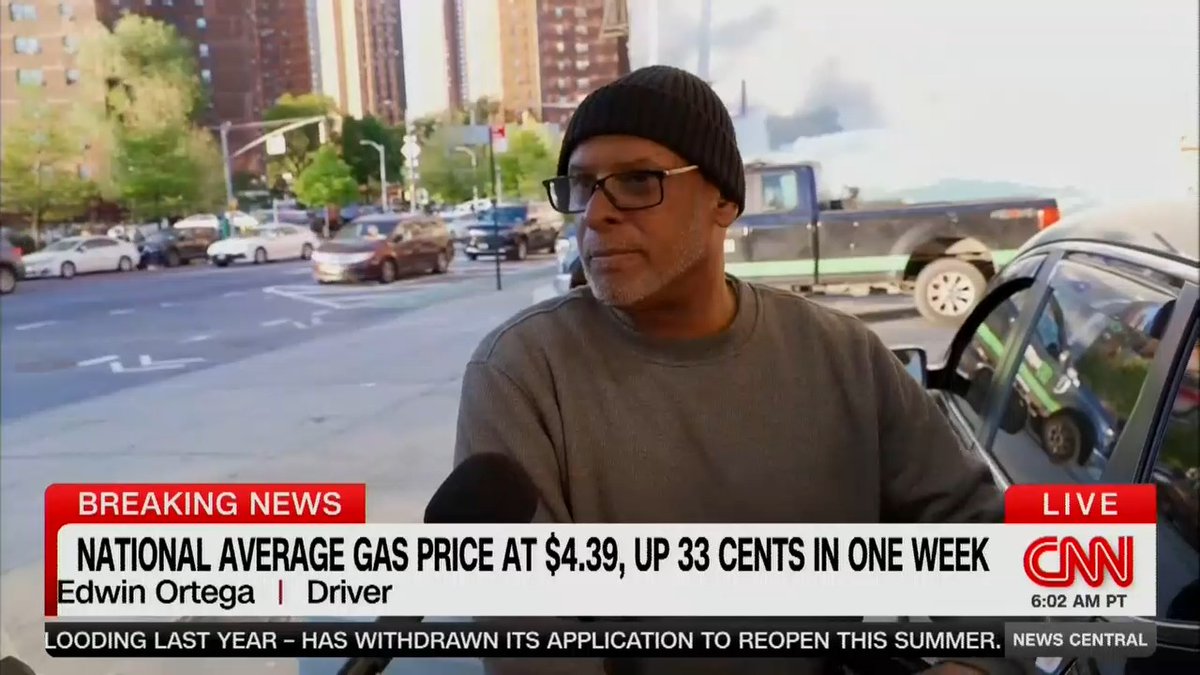 Drivers react to rising gas prices: "I just pray that things get better for us... I was paying, like, $25. Now it goes up close to $35... When I got home I cried when I saw $4.22. Now I'm going to pay $4.69."