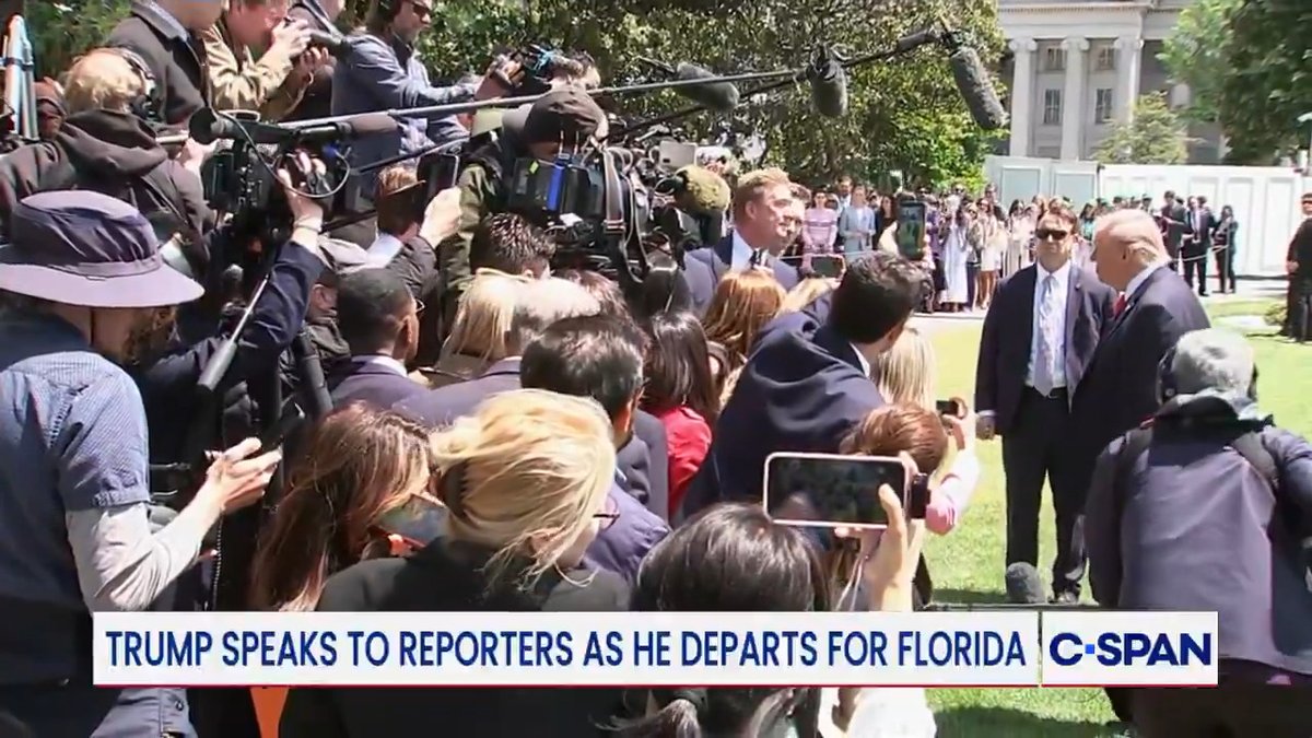 .Peter Doocy: ""This is going to be your first big public event since somebody tried to kill you on Saturday. Do you feel safe going to something like this today? President Trump: "I don't event think about it, Peter."
