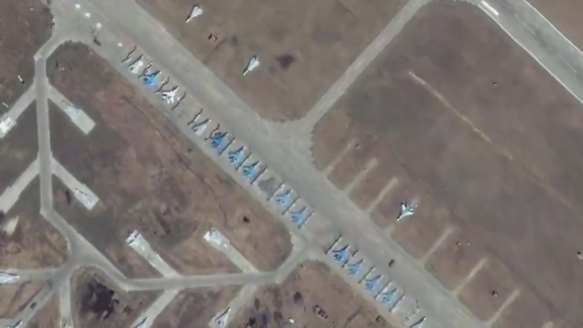 Footage released by Ukraine reportedly showing the destruction of 4x Russian fighter jets at Shagol Airfield in Chelyabinsk, Russia which is roughly ~1,100 miles from the front by their long range FPV drones. 2x Su-57 (5th-ish Gen fighter), 1x Su-34, and a Sukhoi aircraft appear to have been taken out 🛩️ It's wild to see that both the US and Russia still leave advanced aircraft right out in the open in the age of drone warfare during active combat. Plan accordingly... #war #ukraine #russia #drone #su57 #stealth #Su34 #sukhoi #depth