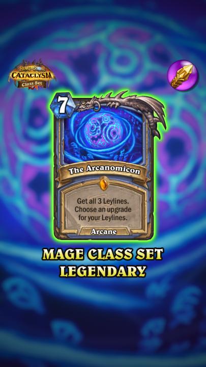 🧙♂️ The new Mage Class Set is getting Leylines! Use The Arcanomicon to upgrade your Leylines and make them even more powerful! 🪄 Drop a wand emoji in the comments if you are excited to add some new spells to the spellbook!