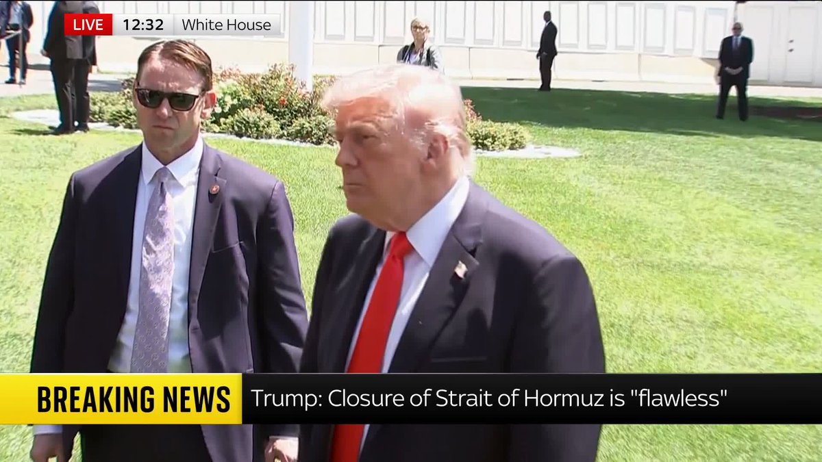 "We have negotiations going on. They're not getting there." Donald Trump responds to a question from Mark Stone on what will happen if the U.S. can't reach a deal with Iran, as he claims their leadership is 'extremely disjointed'. 📺 Sky 501