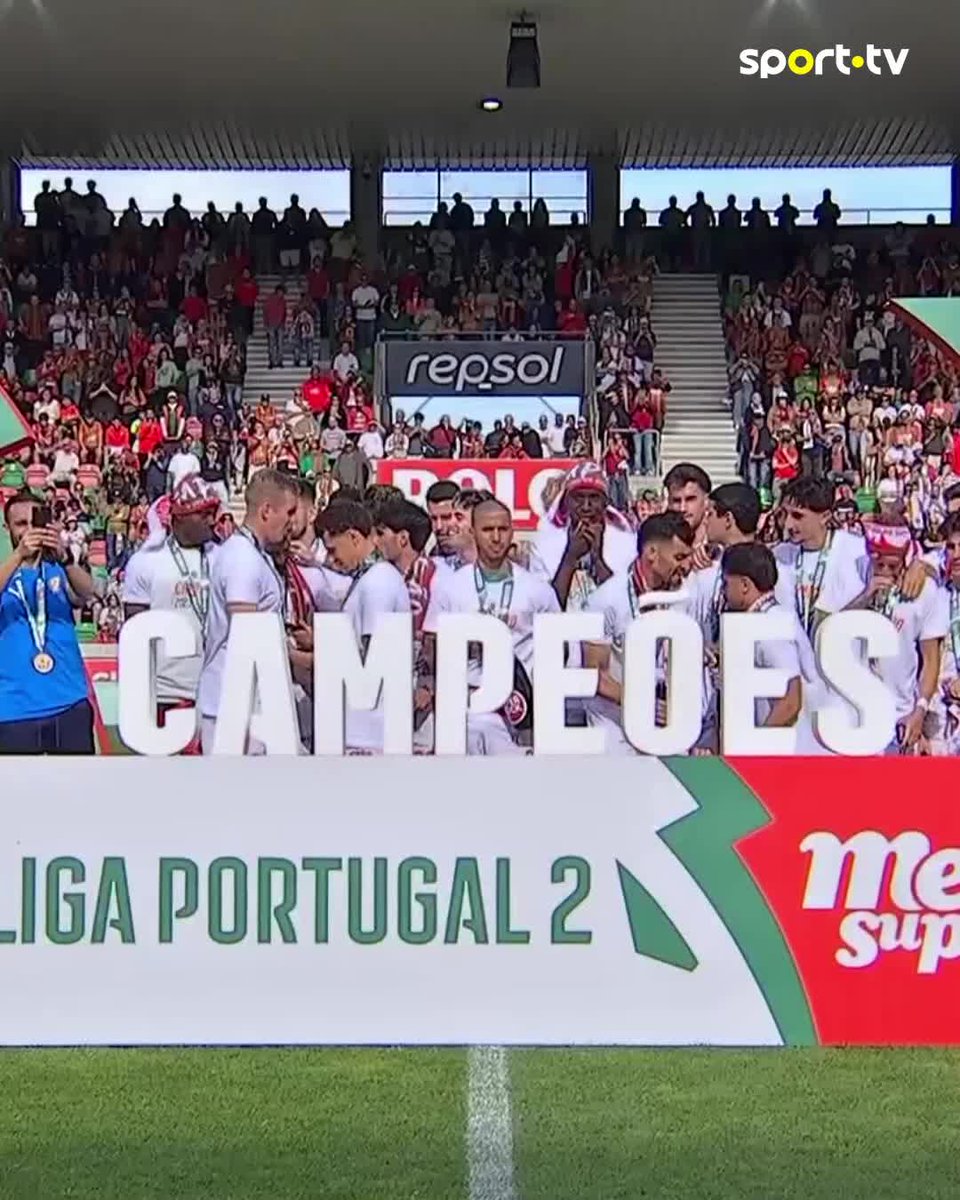 Marítimo é campeão da Segunda Liga! 🏆