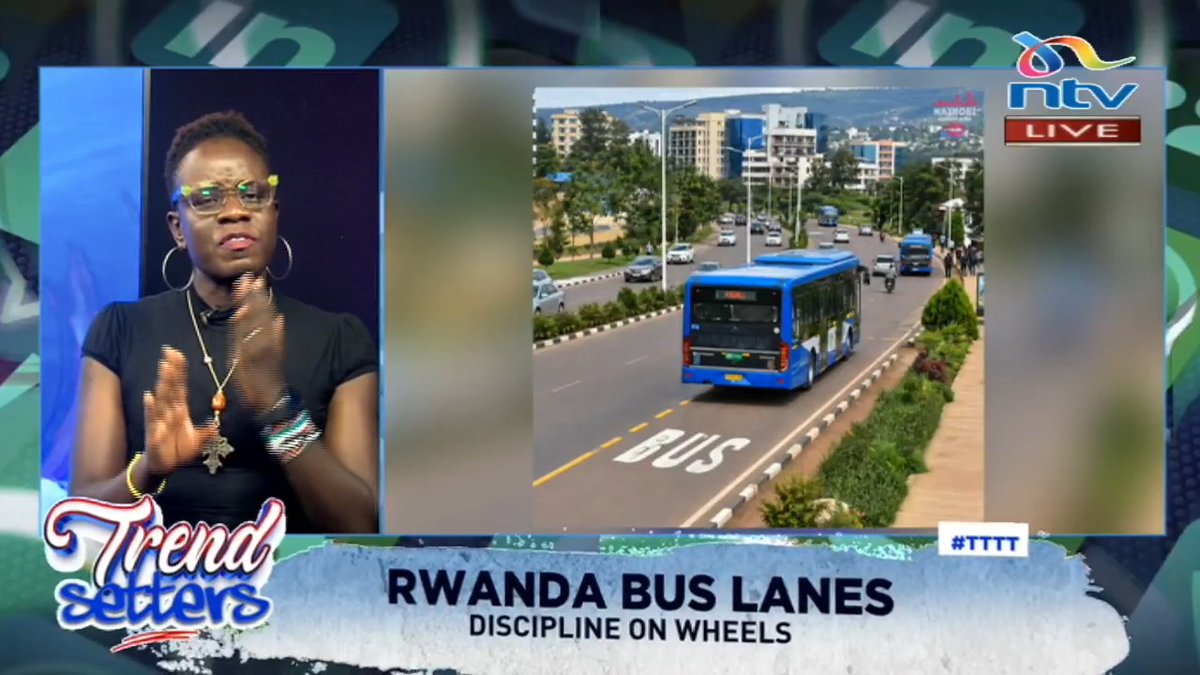 Rwanda bus lanes Rwanda introduces dedicated bus-only lanes in Kigali to improve public transport efficiency and ease traffic congestion 🚌🚦 #TTTT Brian Aseli