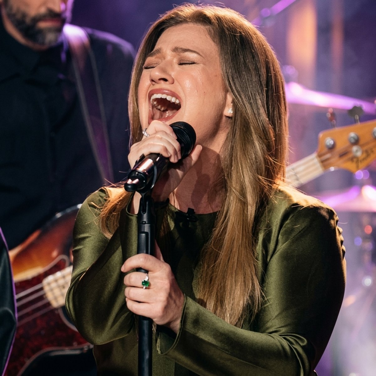 This is probably the first time Kelly Clarkson didn’t sing a song better than the Original Singer 😂