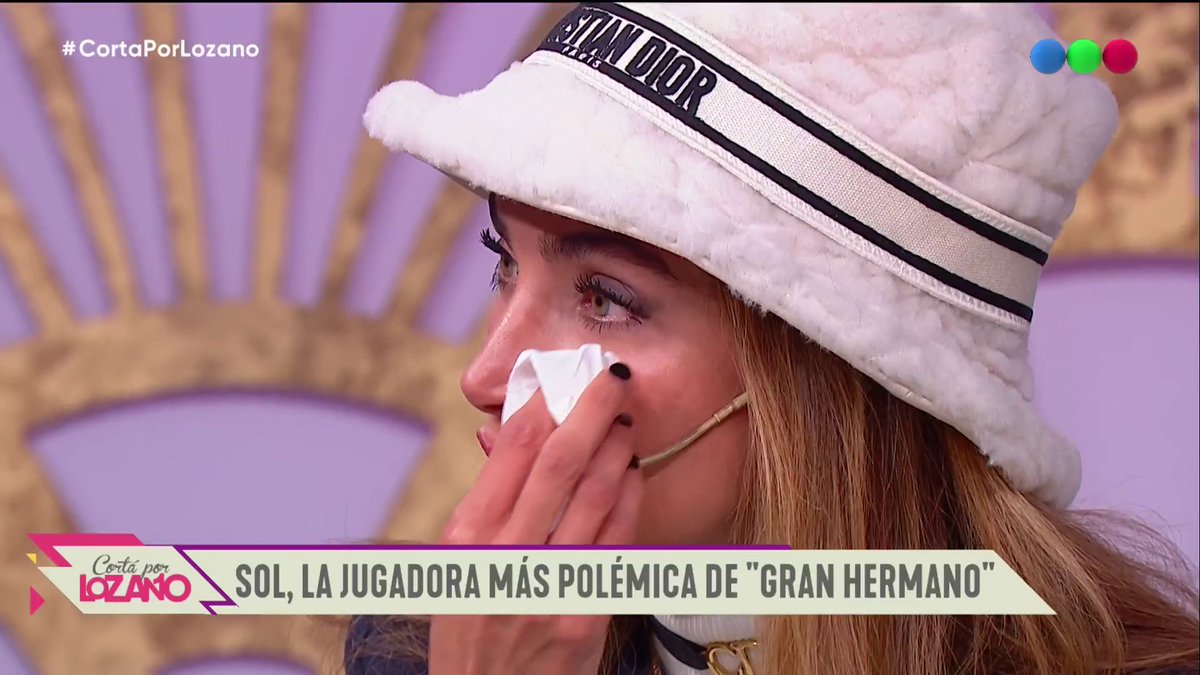 Sol se emocionó al hablar de su familia 🥹 #CortáPorLozano por Telefe con VL 💚 🏳️🌈 🇦🇷