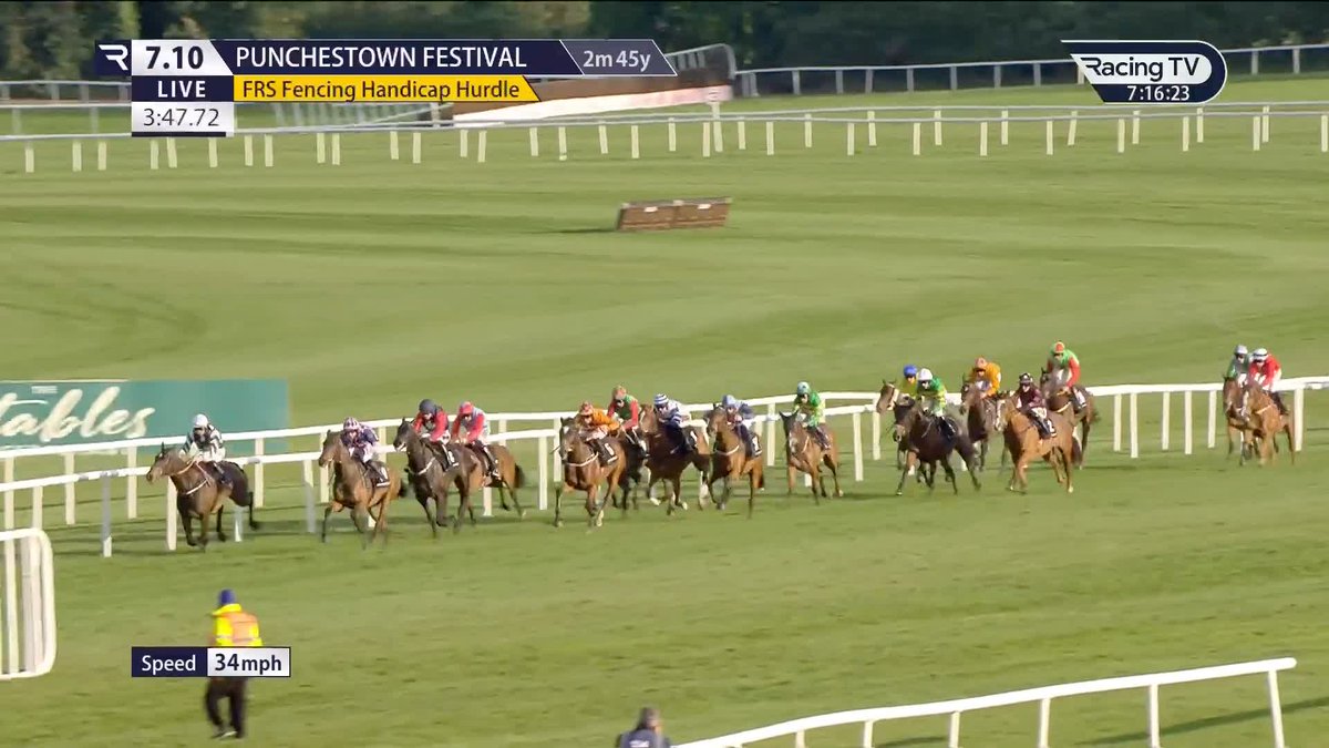 Another cracking finish! 🎆 Avalo just denies the O'Neill Racing team in a belting finish to the 2m handicap hurdle. sam ewing | Peter Fahey Racing 🟩⬜️