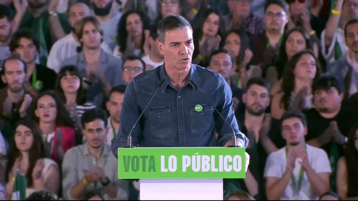 Le digo tres cosas a Netanyahu: 1. España siempre va a proteger a sus ciudadanos. 2. Siempre vamos a defender el derecho internacional. 3. Exigimos la libertad del ciudadano español secuestrado en la flotilla.