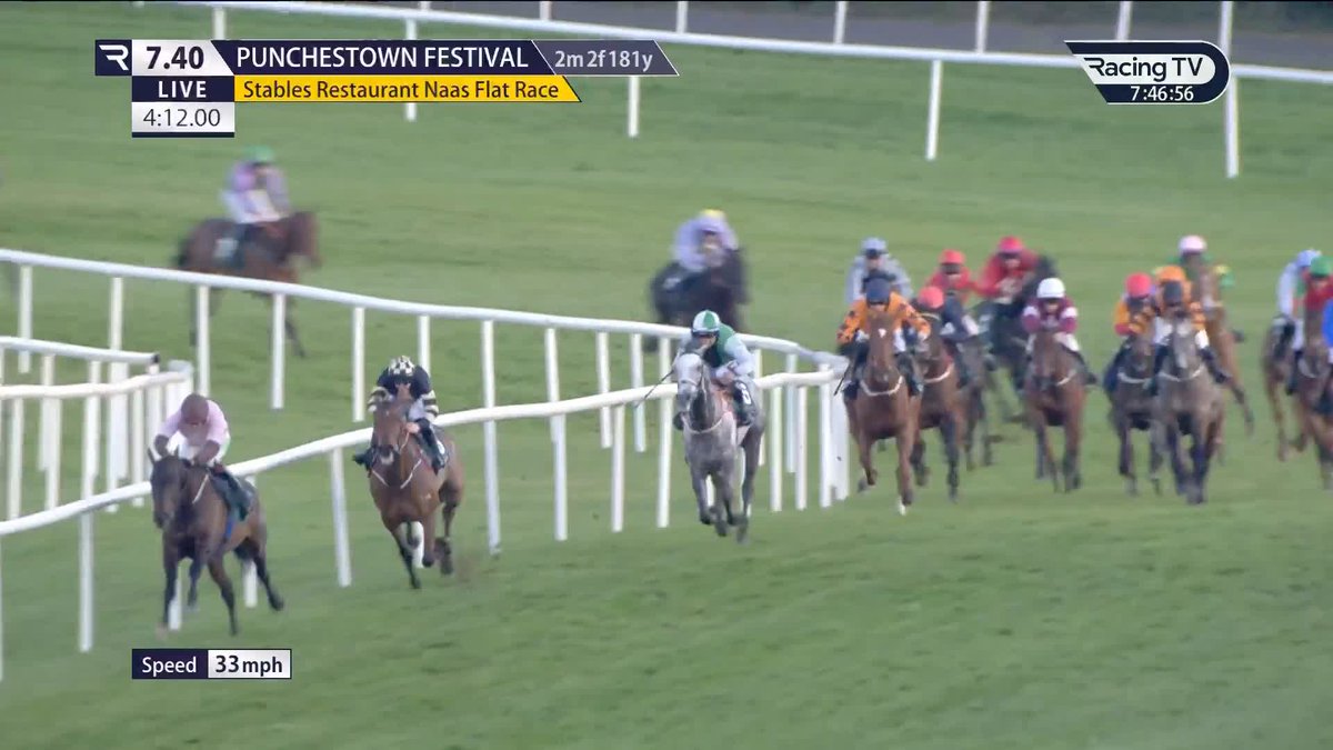 Largy Star battles back gamely to see off Premier Division in the concluding bumper 💪 Oh, and look at that gap back to the third! 👀 GavinCromwell Racing