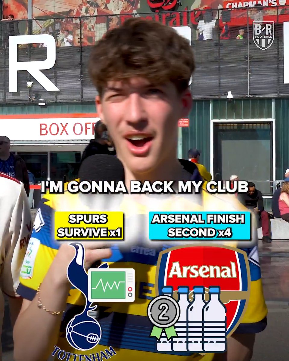 What would be worse for Arsenal fans: Spurs surviving relegation or them finishing second in the Premier League? 😅 (w/ Miles 🫰🏾🇬🇭)