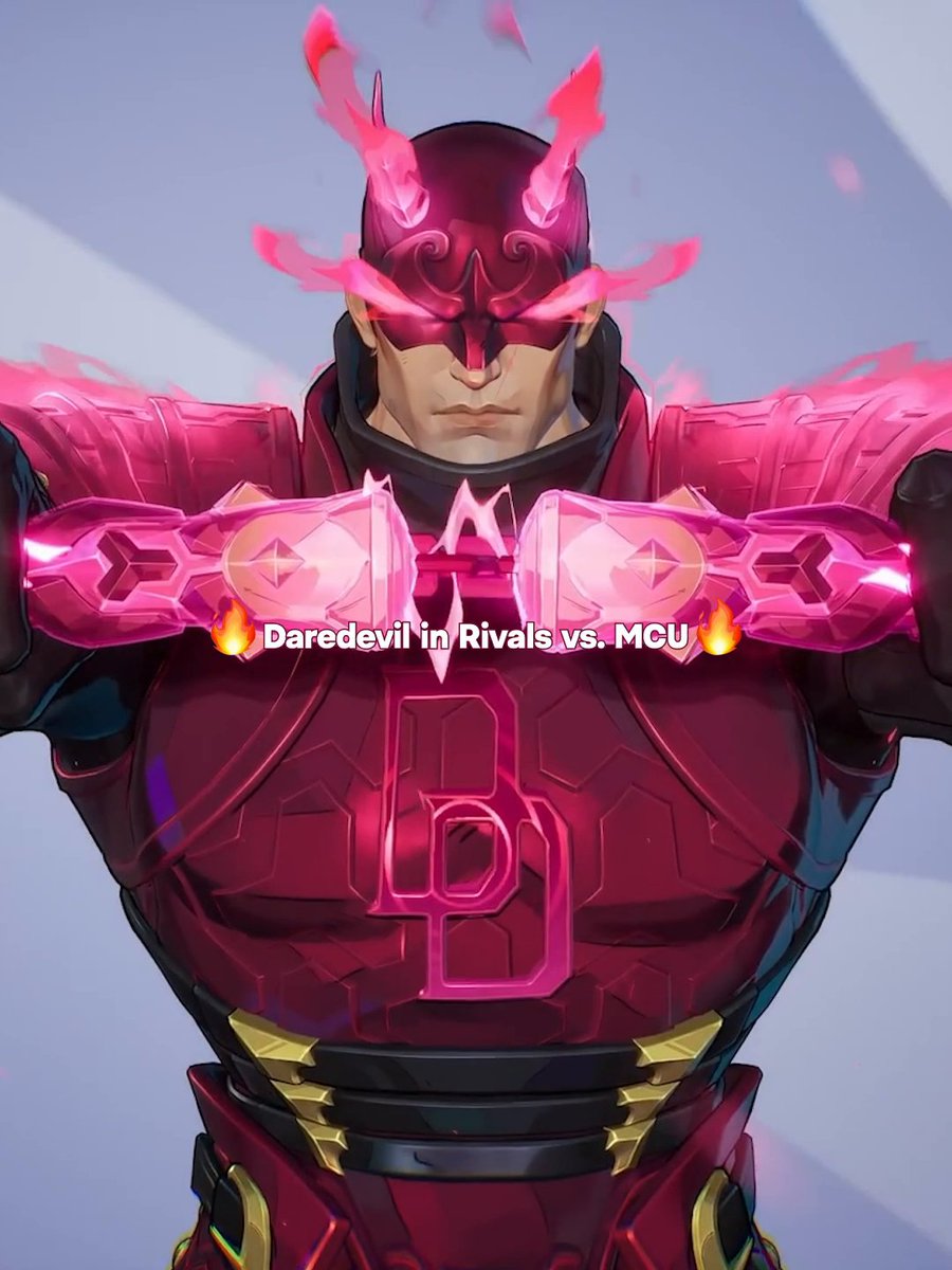 Daredevil in #MarvelRivals vs. Daredevil in the #MCU