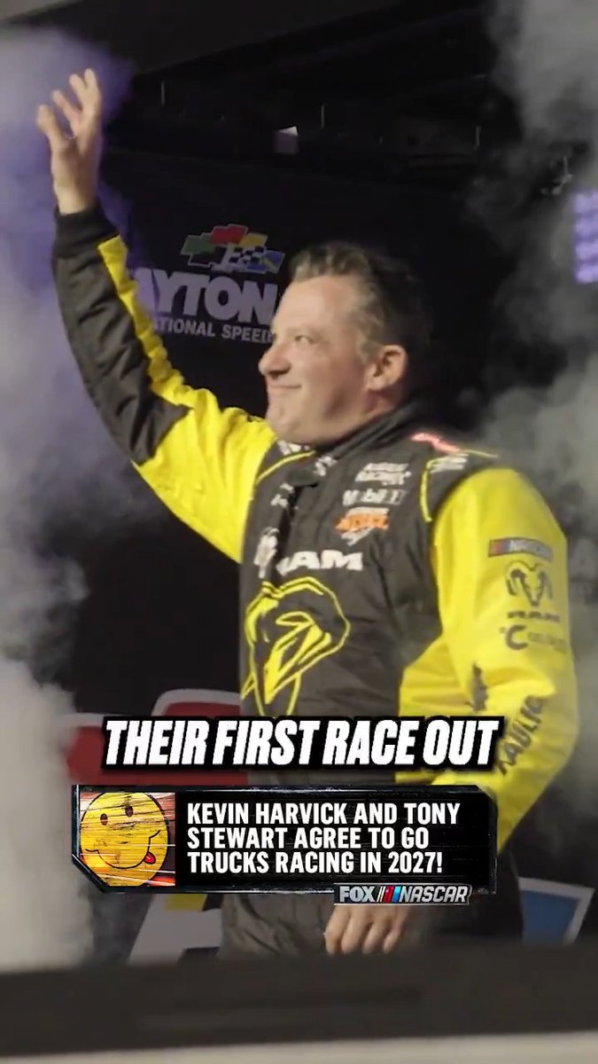 YES, PLEASE. Kevin Harvick talks with Tony Stewart about running a NASCAR CRAFTSMAN Trucks race together next season. Which track should they pick?