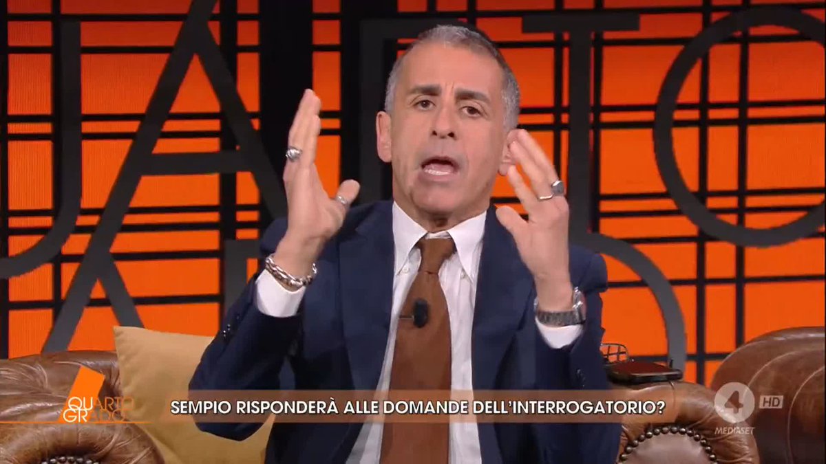 "Stasi si fece interrogare e chiese di essere interrogato. Trova le differenze con l'atteggiamento di Sempio" A #Quartogrado le parole di Carmelo Abbate