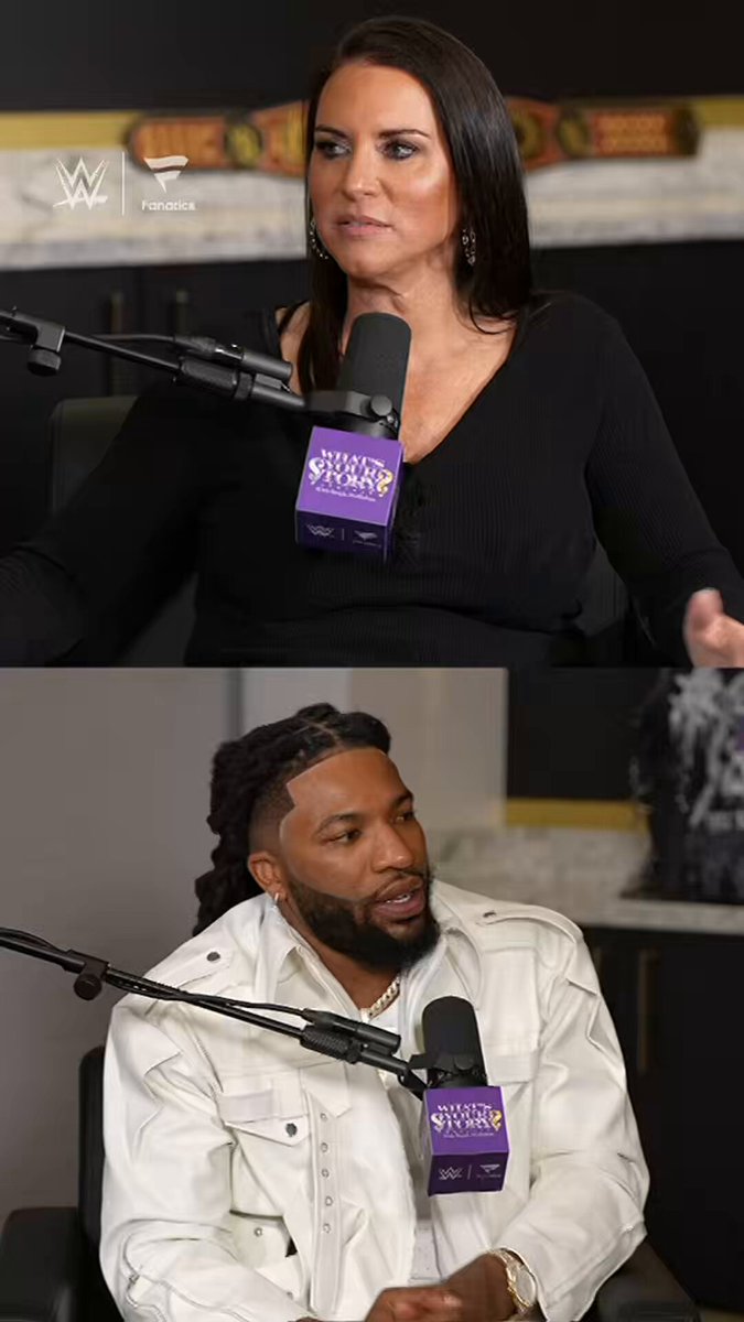 What makes CONCRETE BOY BOAT^ and Trick Williams click so well together? A desire for excellence and to make it real. Hear more on #WhatsYourStory WWE Fanatics Elyse Dudzinski