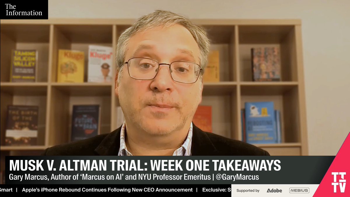 Sam Altman is a master at insincerity, Author Gary Marcus claims. "He is a master of projecting insincerity, a master at telling the room what it wants to hear and not always truthful". “Altman, sitting right next to me, said that he had no equity in OpenAI, but in reality, he owned at that time a venture fund associated with OpenAI.”