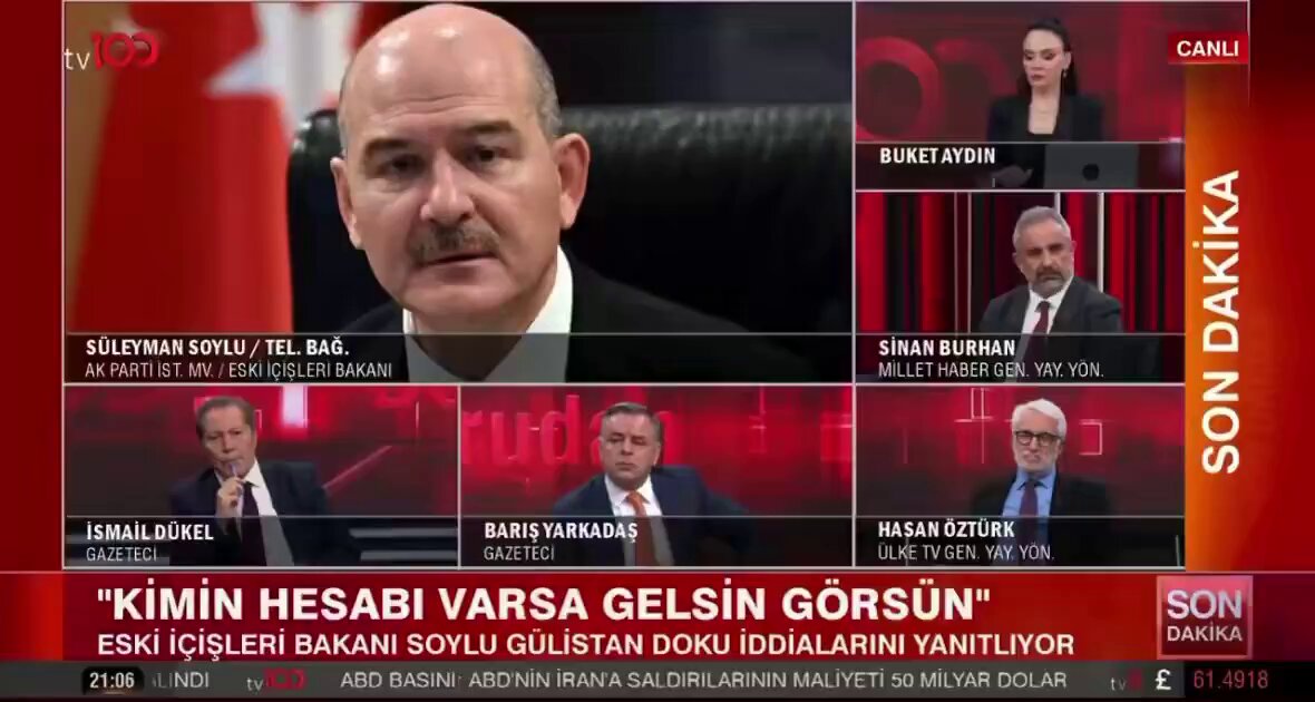 Süleyman Soylu’nun bu açıklaması tam anlamıyla büyük bir skandal. Neden mi? Önce bi dinleyelim, sonra söyleyeceğim: “— Eğer gelmezsen polis babanı ihraç ederim dedim! — Annesi Dağıstanlıydı, onu da Geri Gönderme Merkezine kapatırım dedim!..” Şimdi sormamız gereken sorular belli: 1– Pardon ama burası bir hukuk devleti değil mi? İstediğini kafana göre polislikten atabiliyor musun? 2– Kaç masum polisi keyfine göre meslekten attın acaba? 3– İstediğin kişiyi geri gönderme kampına kilitleyebiliyor musun? Açıklama baştan sona rezalet. Bu açıklamayı duyan Avrupa ve Dünya devletleri, Türkiye’nin ne hale düşürüldüğünü bir kere daha görür. İşte böyle hukuk tanımayan, kendini hukuktan üstün görenler yüzünden bu haldeyiz. Yazık, çok yazık!