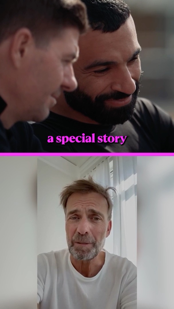 A wholesome video message from Jürgen Klopp to Mo Salah ❤️ Watch the full episode of The Breakdown, now live on YouTube! 📺