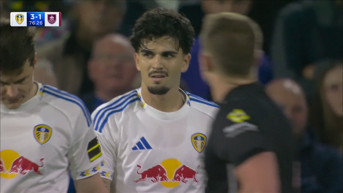 A mid-game interview with Noah Okafor as Leeds lead 3-1 against Burnley… What is this WOKE nonsense 😂😂😂