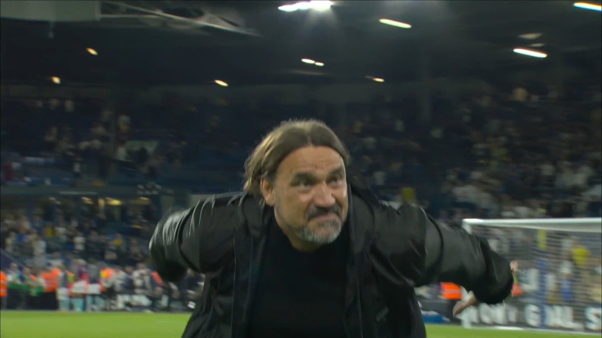 The Leeds fans are loving it! 👏