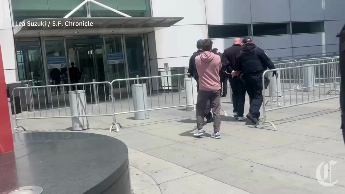 Several San Francisco elected officials were arrested after demonstrators blocked the roadway to the International Terminal, including Board of Supervisors President Rafael Mandelman, Supervisor Connie Chan and former Supervisor Jane Kim. State Sen. Josh Becker, who represents San Mateo County and part of Santa Clara County, was also arrested.