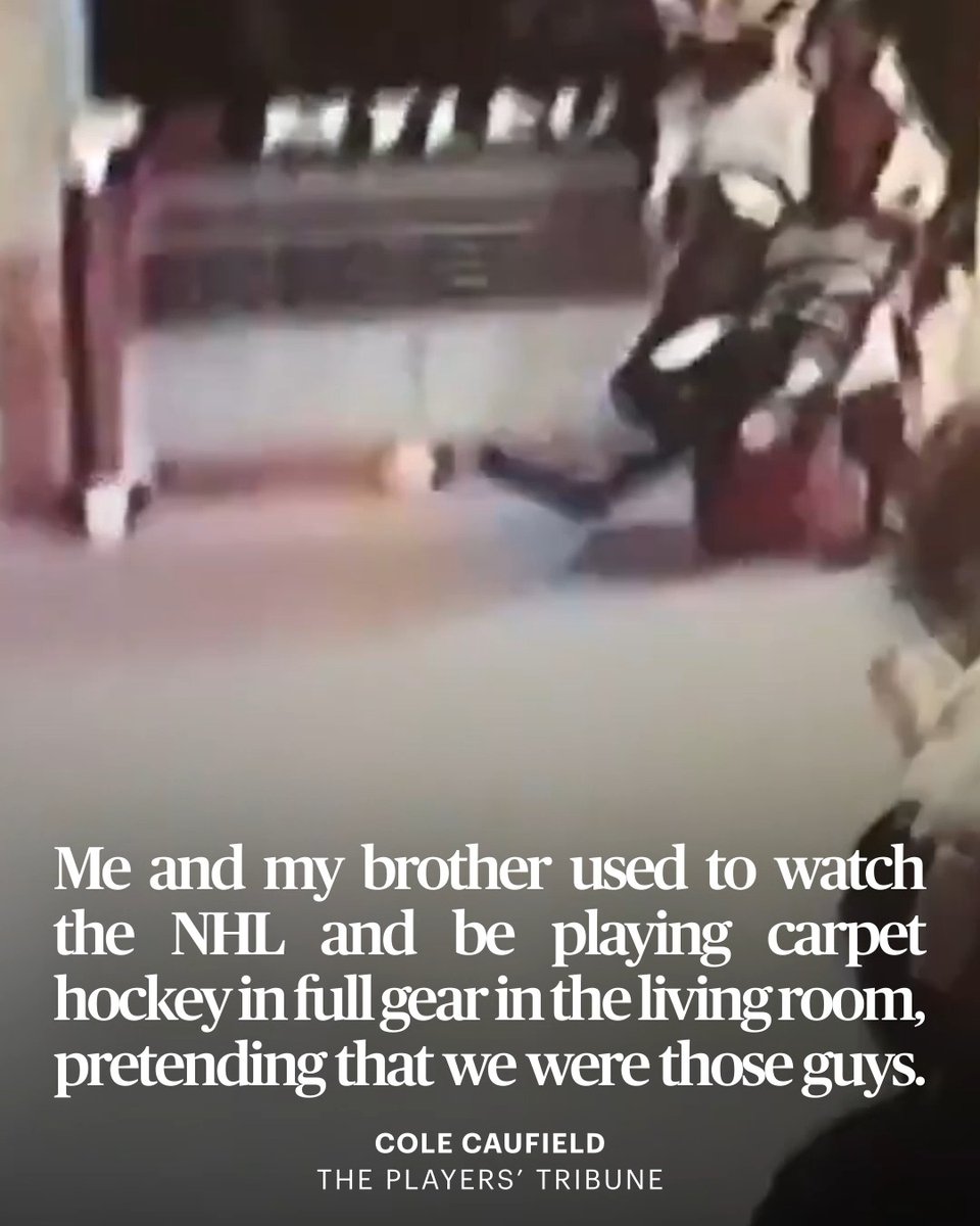 Cole Caufieldās first moments in the NHL: āWhen I got called up at the end of the 2021 regular season, I didnāt even think I was going to play. We were on a road trip out west, and I was just along for the ride. Healthy scratch. Get acclimated. Practice with the guys. And man, those were some guys. Shea Weber. Carey Price. Eric Staal. Corey Perry. Tyler Toffoli. I was coming into that room probably looking like the water boy. I couldnāt have been more starstruck. Weāre at a morning skate in Calgary, and it was a bag skate, of course. Iām thinking Iām going back to the hotel for a nice nap, throw on the suit, sit up in the press box and have a Gatorade. Weāre on the bus and somebody tells me, āHey, youāre playing tonight.ā I thought they were joking. I said, āOh my God, we just bag skated. Iām toast.ā I called my parents and my brother, and that was an awesome moment, just them getting choked up and saying, āWeāll be watching you on TV.ā That was the hardest nap of my life. I couldnāt even sit still. I meanā¦. Iām somebody who started skating in diapers. Me and my brother used to watch the NHL and be playing carpet hockey in full gear in the living room, pretending that we were those guys. I demanded to wear my hockey socks and everything. So yeah, that night in Calgary was pretty much the greatest 15 minutes and even plus-minus of my life. I thought that was probably going to be it ā a couple games at the end of the season. But we had a few injuries, and somehow I ended up in the playoff lineup. Everything went so fast that I donāt even think I had time to be nervous. Iāll never forget, I was just so happy to be there and so amped up that we were at a morning practice at the start of Round 2 against Winnipeg, and weāre just supposed to be warming up the goalies, right? Nice and easy. Weāre in the shootout line, and I get up to the front, and I had this goosebumps moment where I guess it finally sunk in like, āYouāre a MontrĆ©al Canadien. Youāre coming down on Carey Price right now. This is unbelievable.ā I came flying down like a bat out of hell at a freaking morning practice after Game 2 of a playoff series ā guys are literally still yawning, stretching ā and I absolutely rip one on net. As soon as I let it go, I thought, Oh s***. I smoked Carey right in the face. The sound was insane. Everybody stopped. You could have heard a pin drop in there. All I could think was, Is Shea looking at me? Is he going to kill me? I wanted to dig a hole in the ice and hide. Thank God, it was Carey Price. He shook it off like it was nothing, and heās the chillest guy ever, so he wasnāt even mad at me. But then I skated back to the line and one of our vets just looked at me and saidā¦. āHey kid?ā āYeah?ā āDonāt ever f****** do that again.ā Noted. Noted. I think I went five-hole on Carey for the next two months. The puck never left the ice.ā Cole Caufield | Canadiens MontrĆ©al