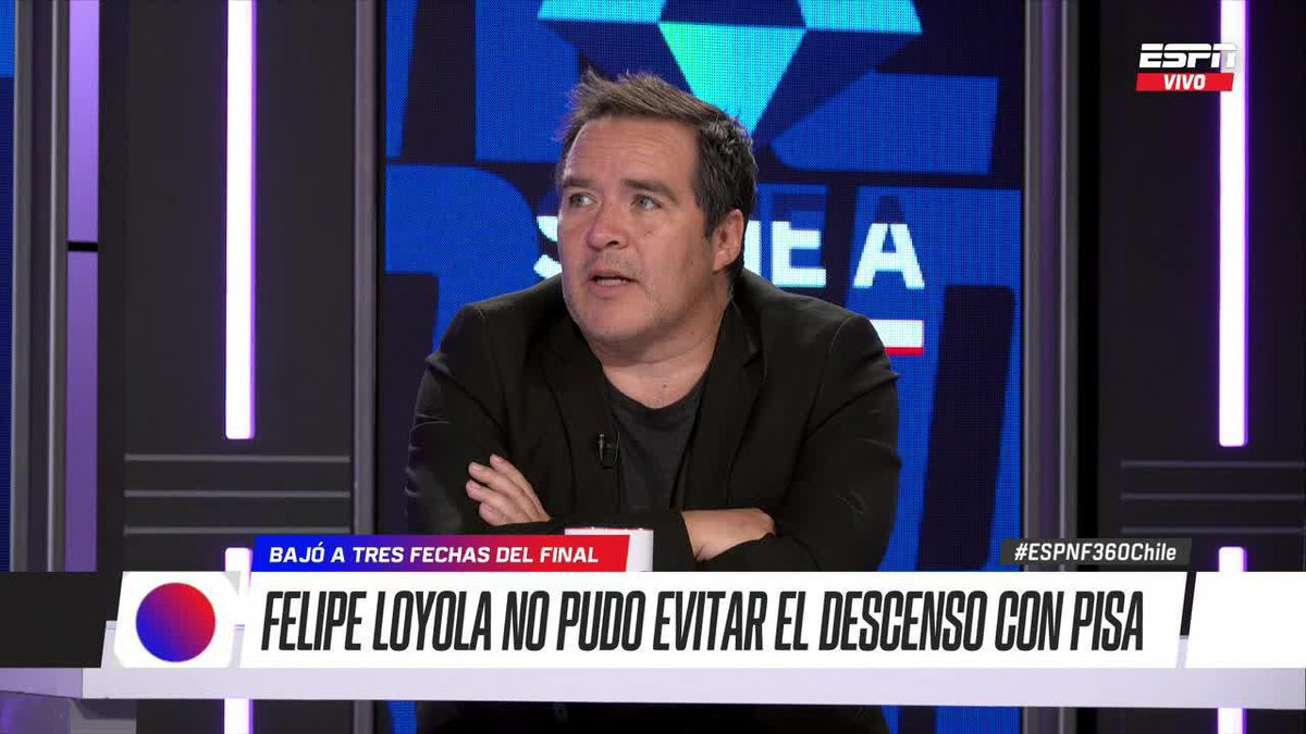"LOS JUGADORES DE EQUIPOS GRANDES DE ARGENTINA NO VAN AL PISA" Cristián Caamaño y la decisión de Felipe Loyola de partir de Independiente para jugar en el modesto equipo italiano. ▶️ Mira #ESPNF360Chile en el Plan Premium de #DisneyPlus