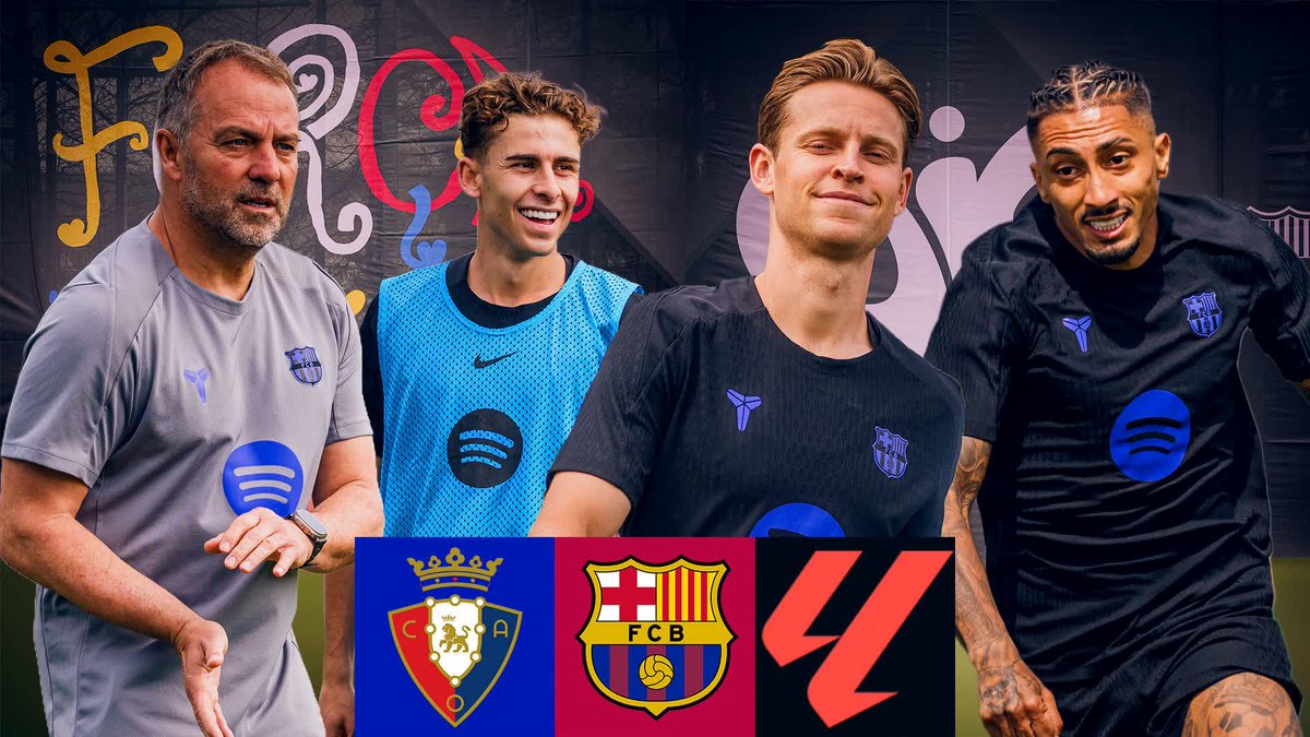 Ready for #OsasunaBarça ✅