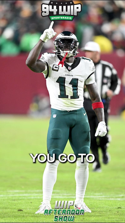 ESP spotted A.J. Brown at the Philadelphia Eagles’ rookie minicamp. 👀