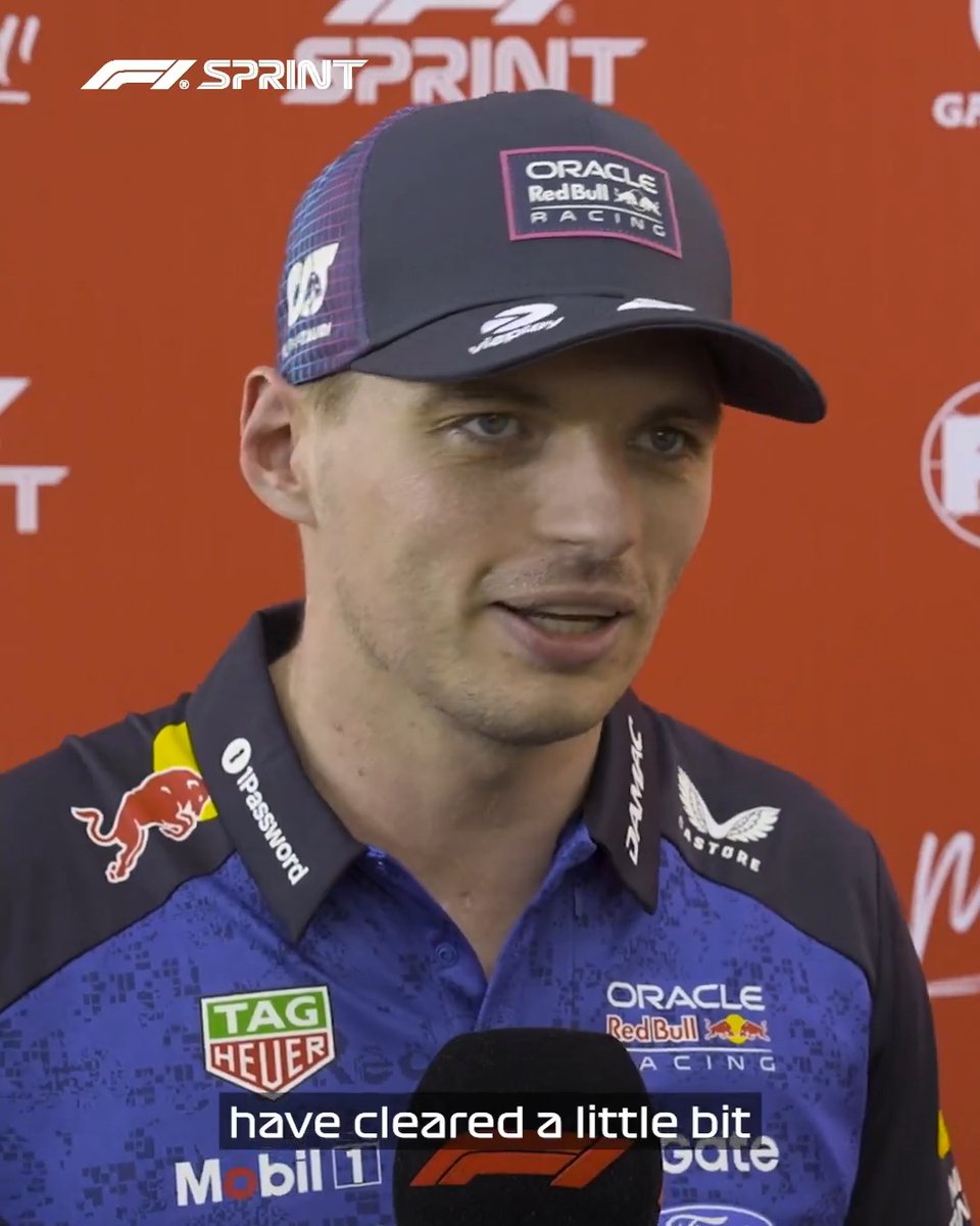 "A positive step for us" 👊 Max Verstappen feels happier with the pace of his Red Bull in Miami on Friday! 🗣️ #F1Sprint #MiamiGP